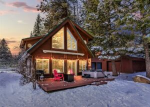 ski in ski out cabin brian head